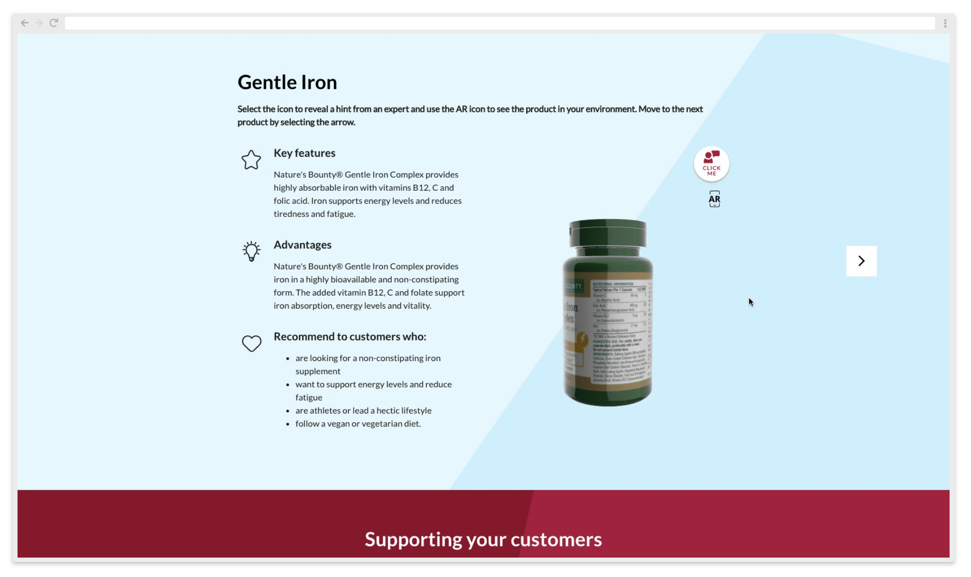 Nature's Bounty bespoke elearning solutions » Mindboost Nature's Bounty bespoke elearning solutions