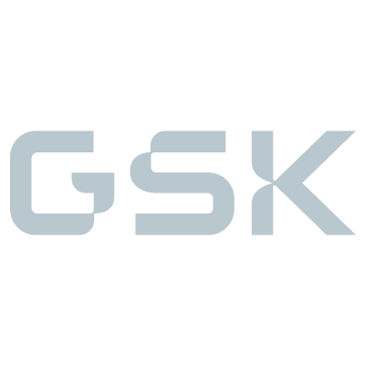GSK logo representing pharmaceutical and healthcare brand, highlighting innovation in health and wellness solutions.